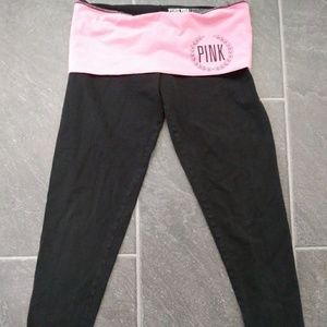 VS pink leggings
